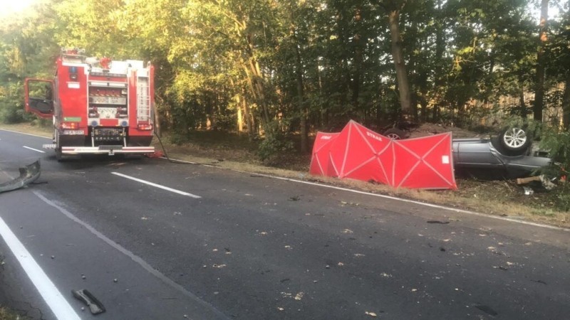 Белорус на BMW влетел в дерево и погиб в Польше