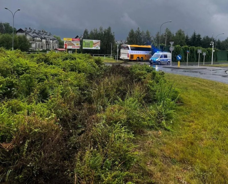 Автобус с белорусами попал в ДТП в Польше Автобус с белорусами попал в ДТП в Польше